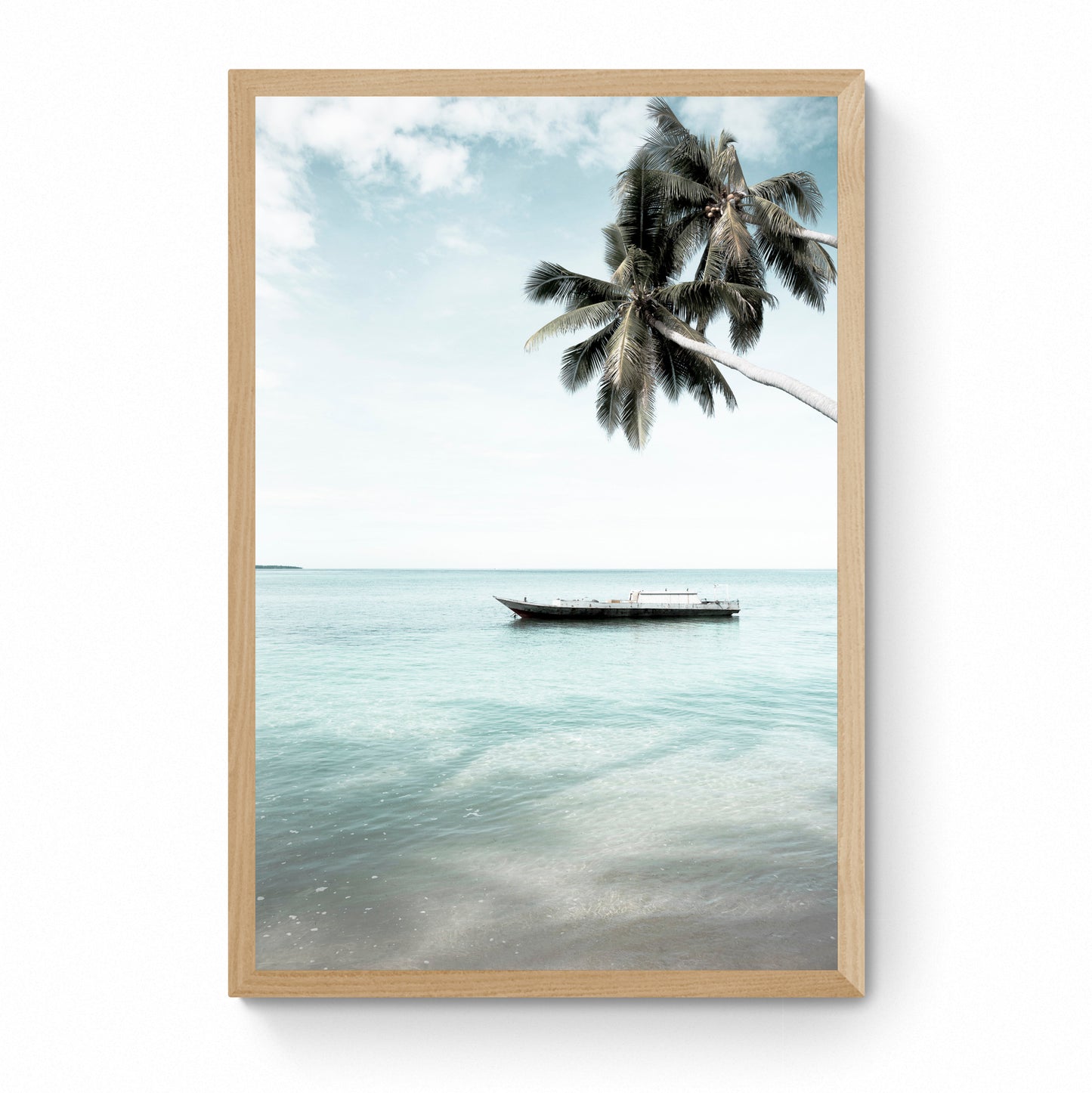 framed wall art beach