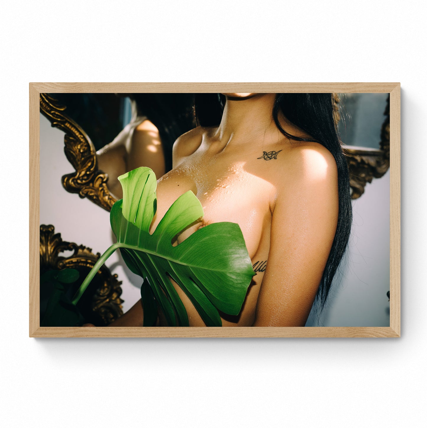 framed photography wall art