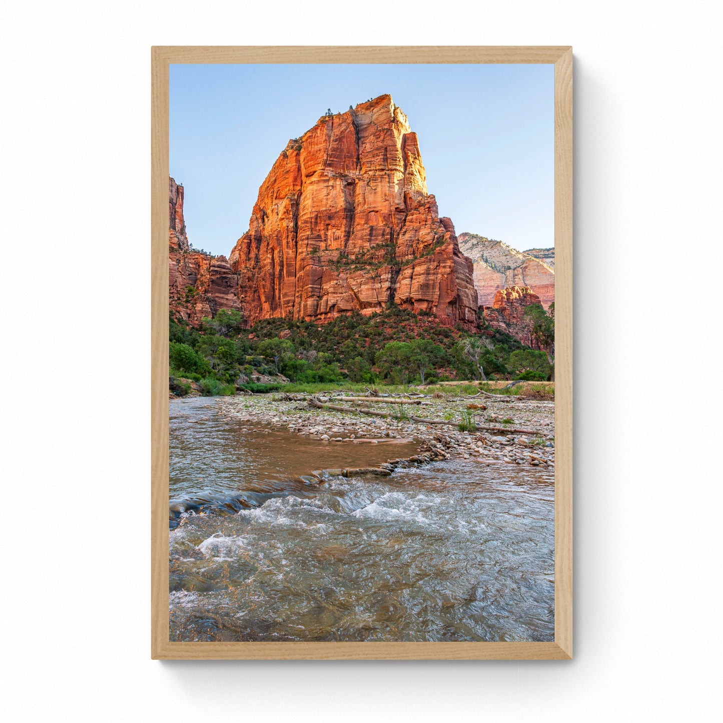natural framed wall art