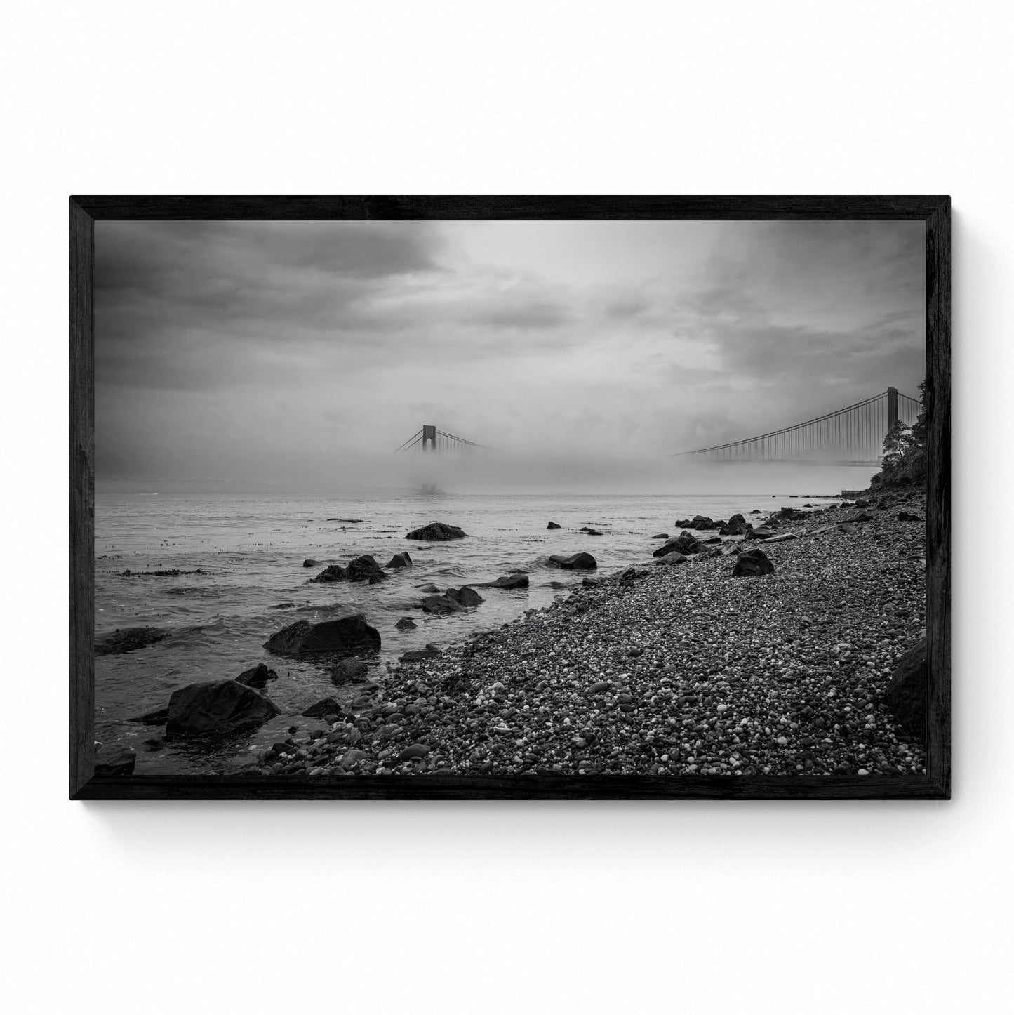 black and white photography wall art