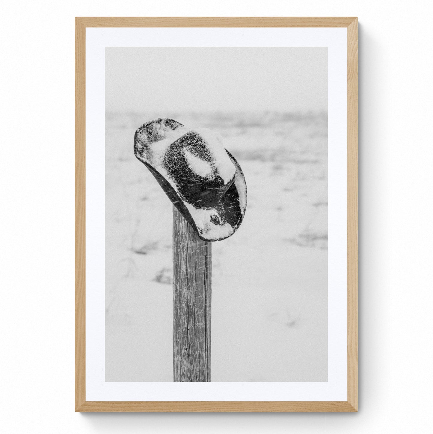 black white western art
