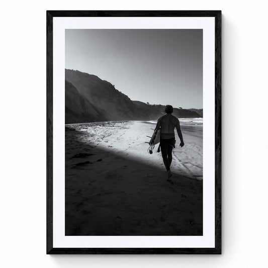 framed surf art