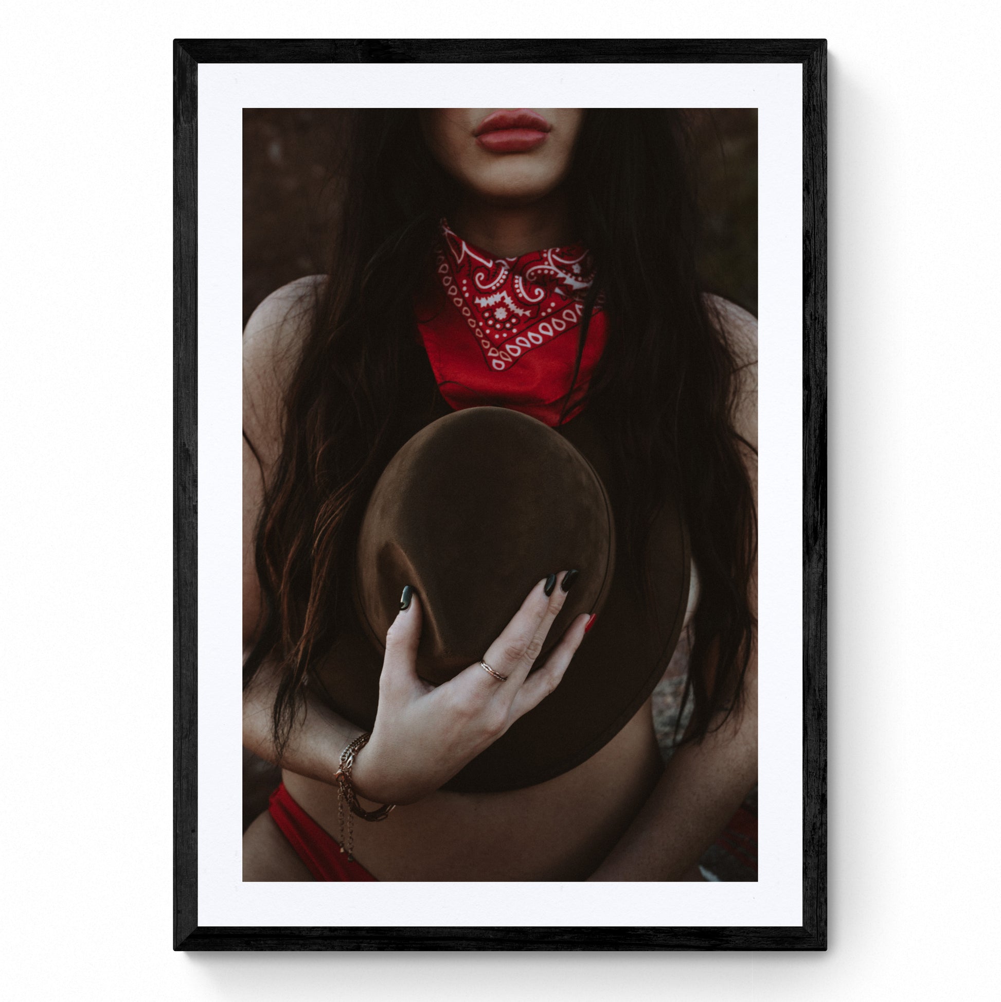 cowgirl wall art