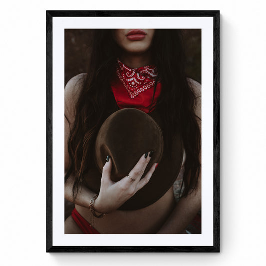cowgirl wall art