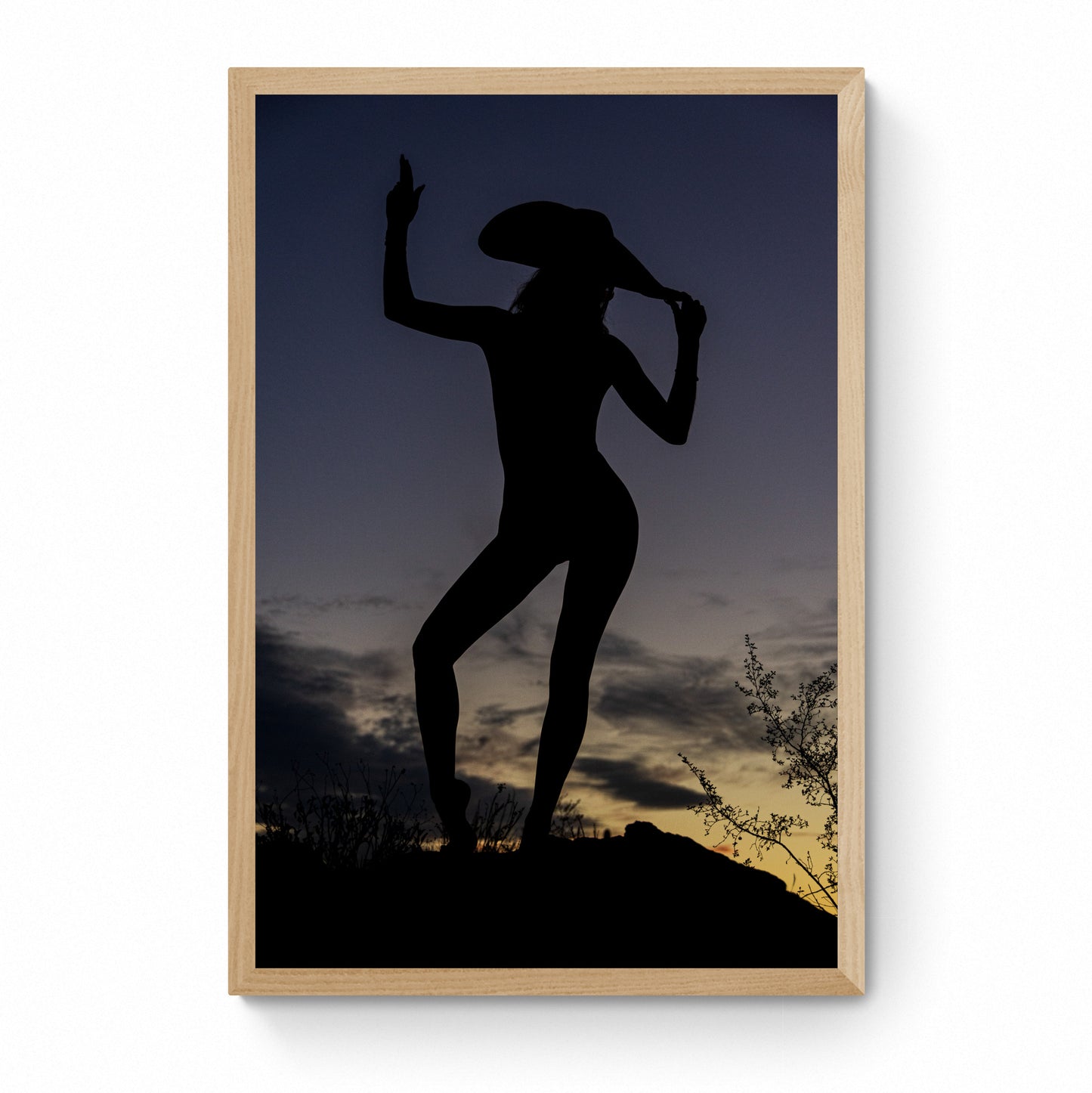 female body silhouette art