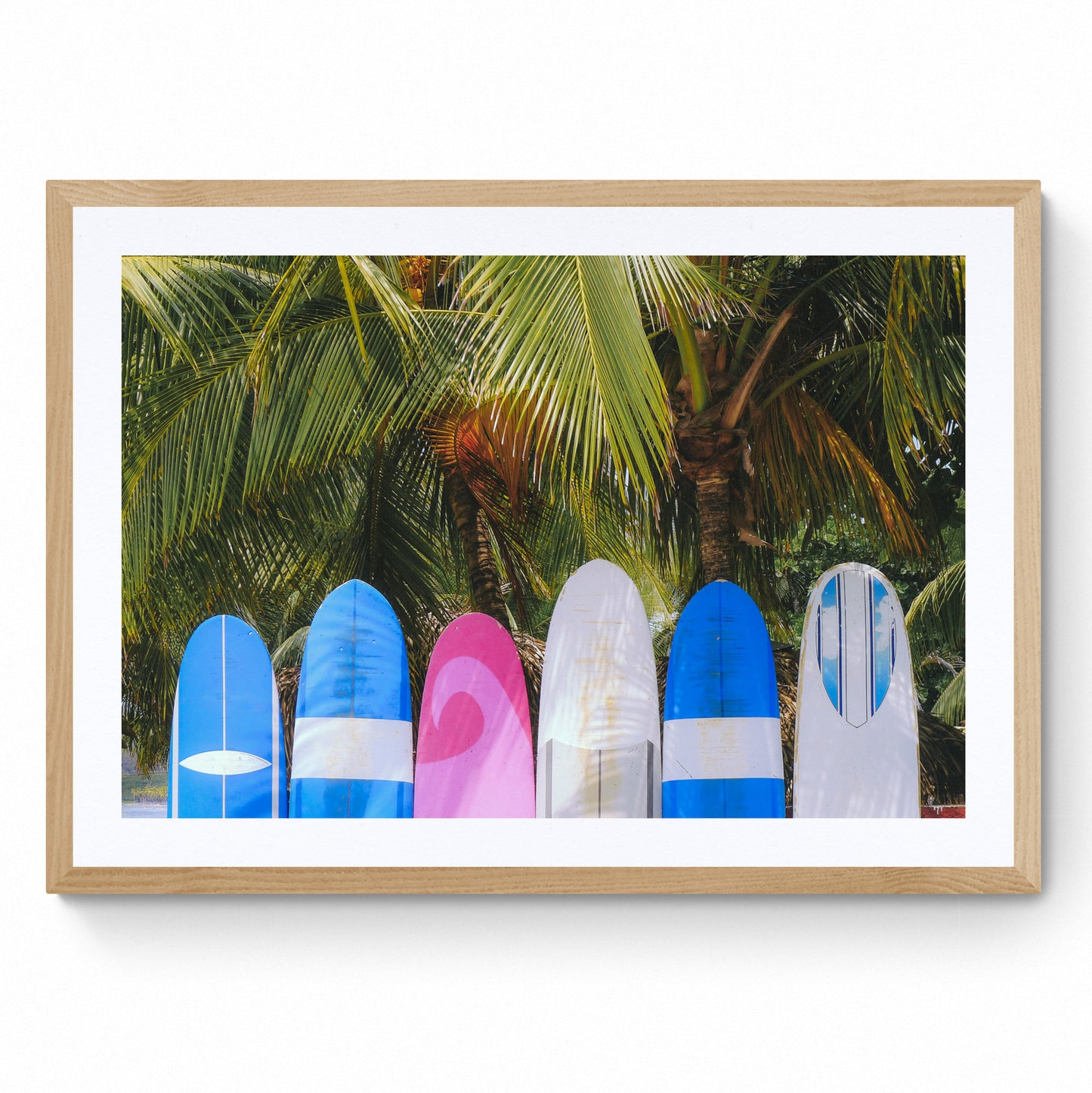 surfboard wall decor