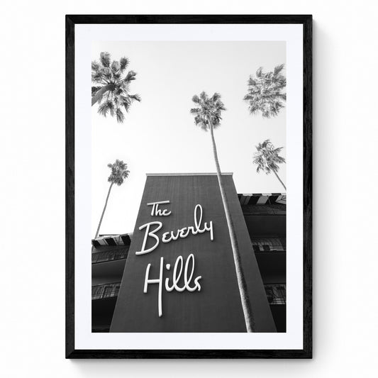 beverly hills hotel print