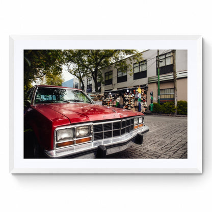 vintage car prints