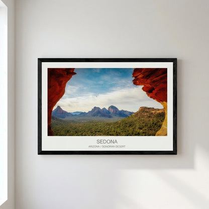 sedona wall art prints