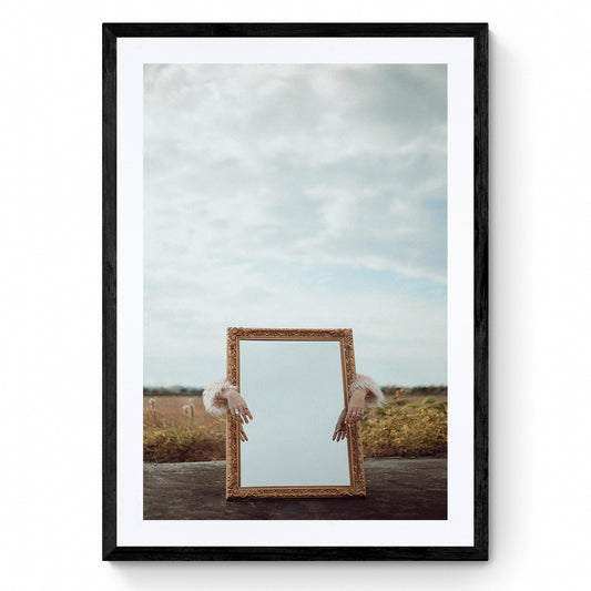 framed photo art