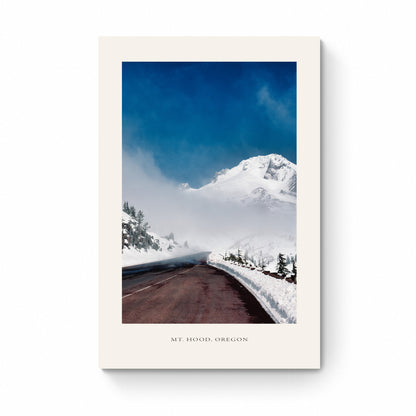 snowy mountains art