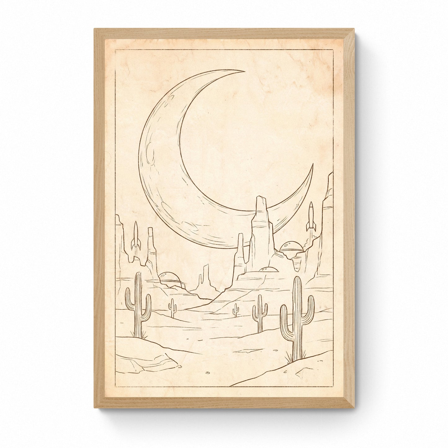 desert sci fi art