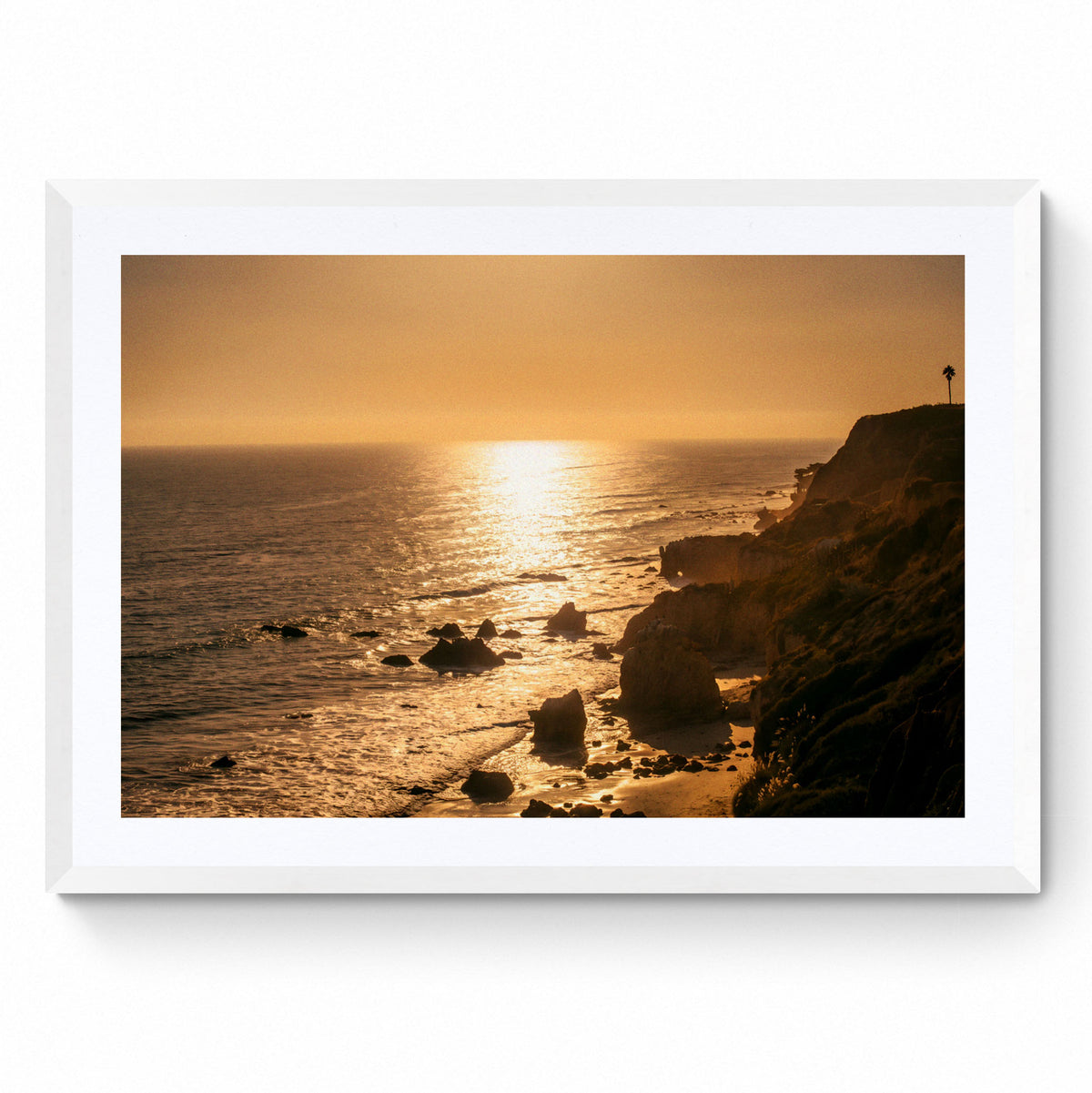 sunset wall art