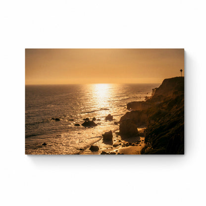 beach sunset wall art