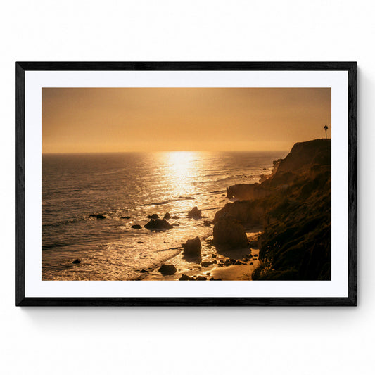 beach sunset wall art