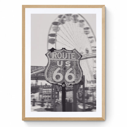 route 66 signs