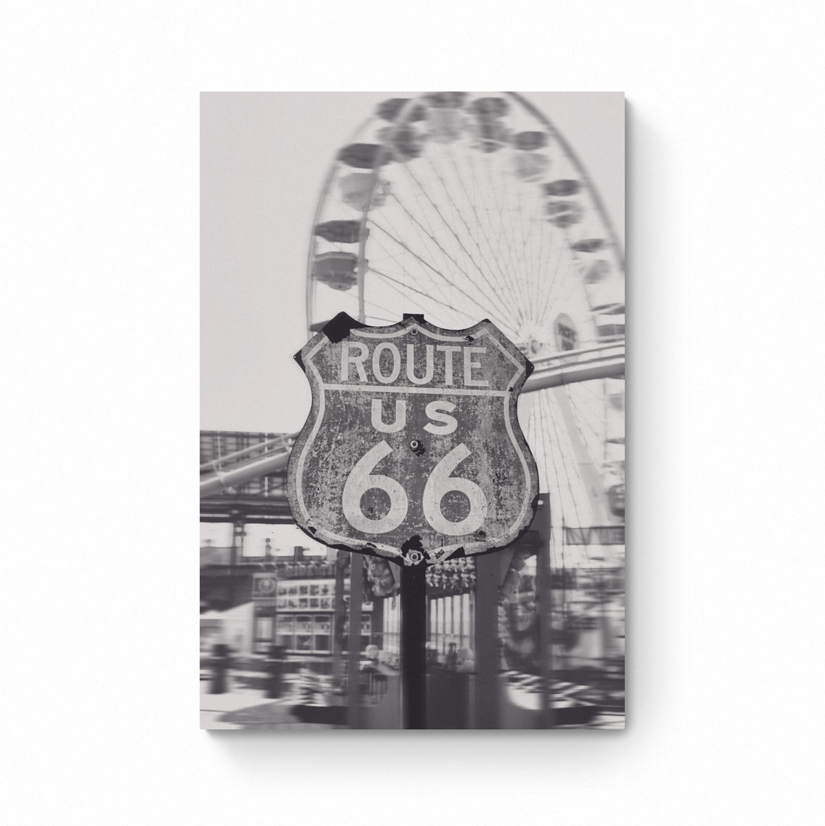 route 66 sign photography
