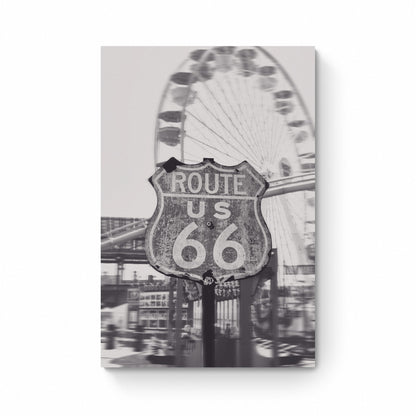route 66 sign photography