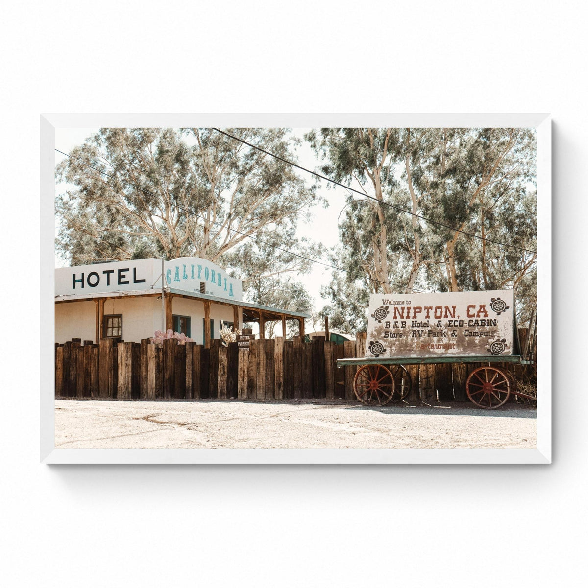 vintage motel art