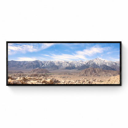 panoramic desert wall art