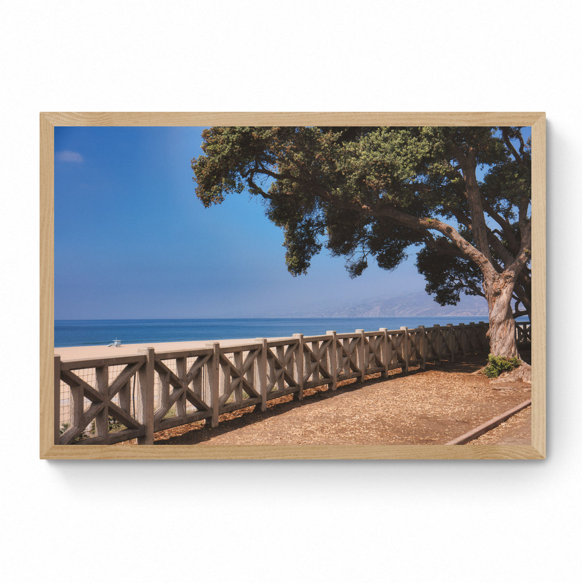california beach print