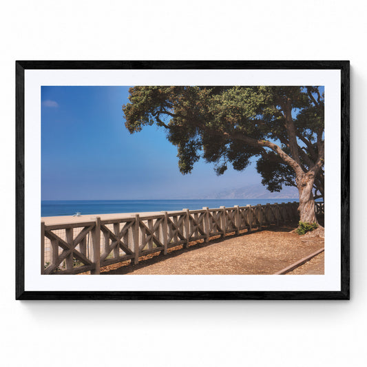 california beach coastline wall art