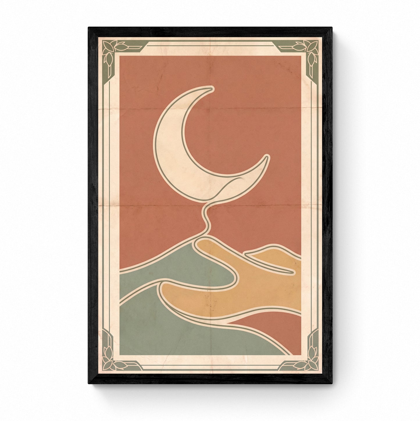 abstract moon