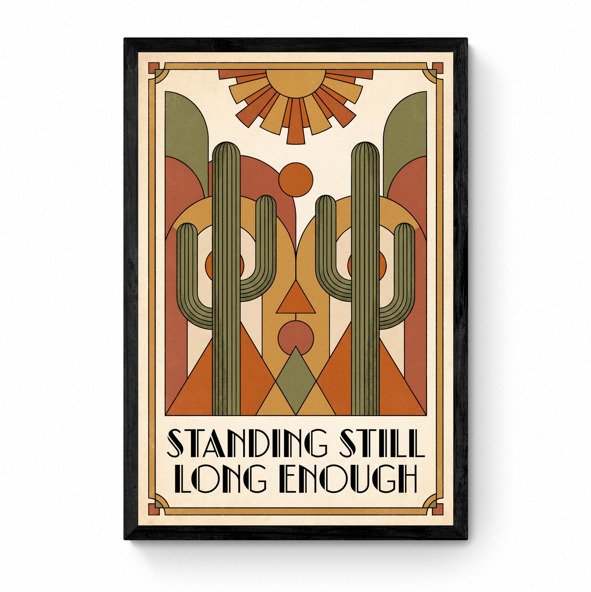 botanical cactus print