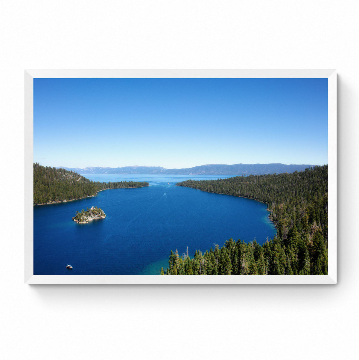 emerald bay photography print