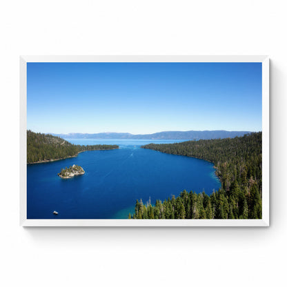 emerald bay photography print