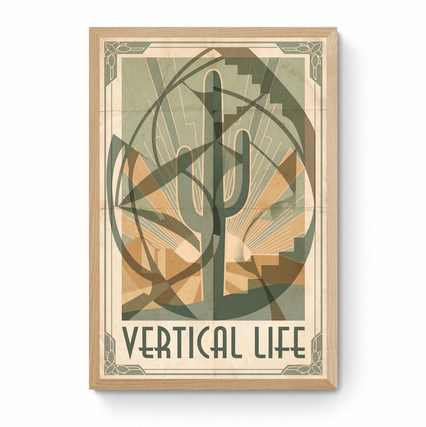 botanical cactus print