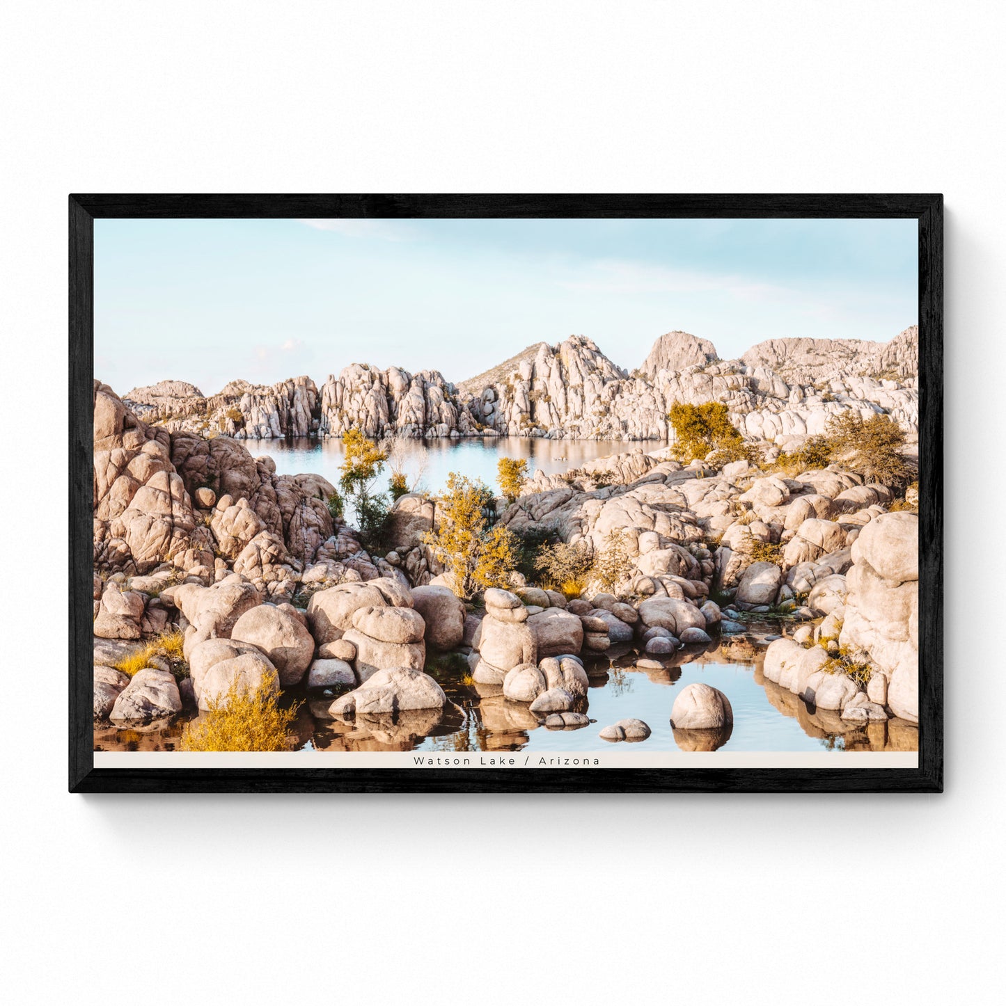 watson lake wall art