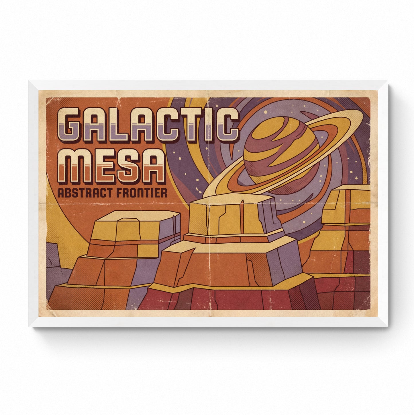 vintage sci-fi poster