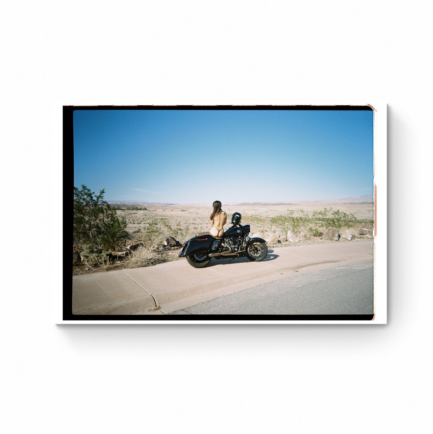 biker girl photography