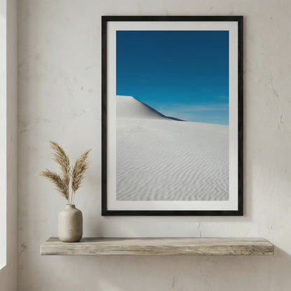 white sands wall art