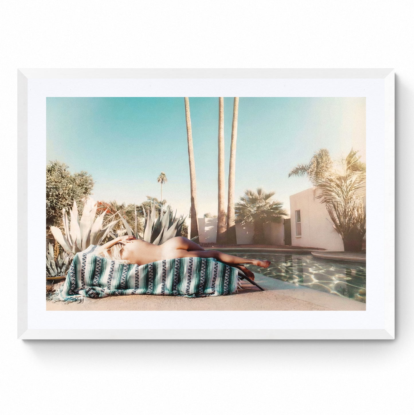 retro framed wall art