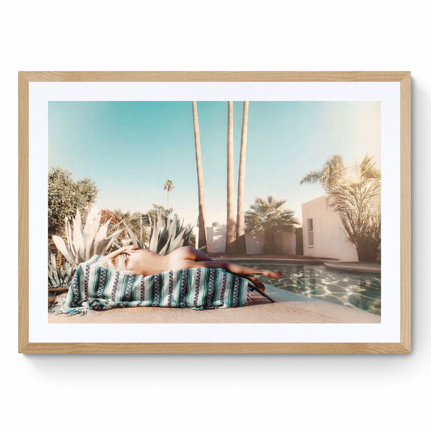 framed retro wall art