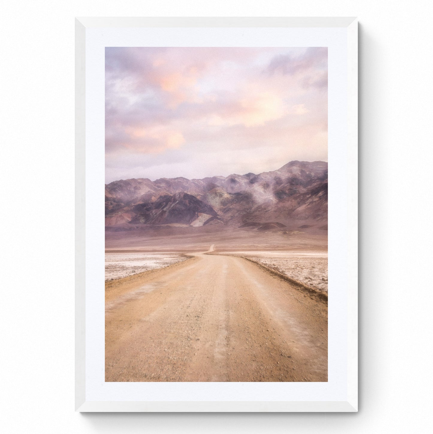 colorful desert art print
