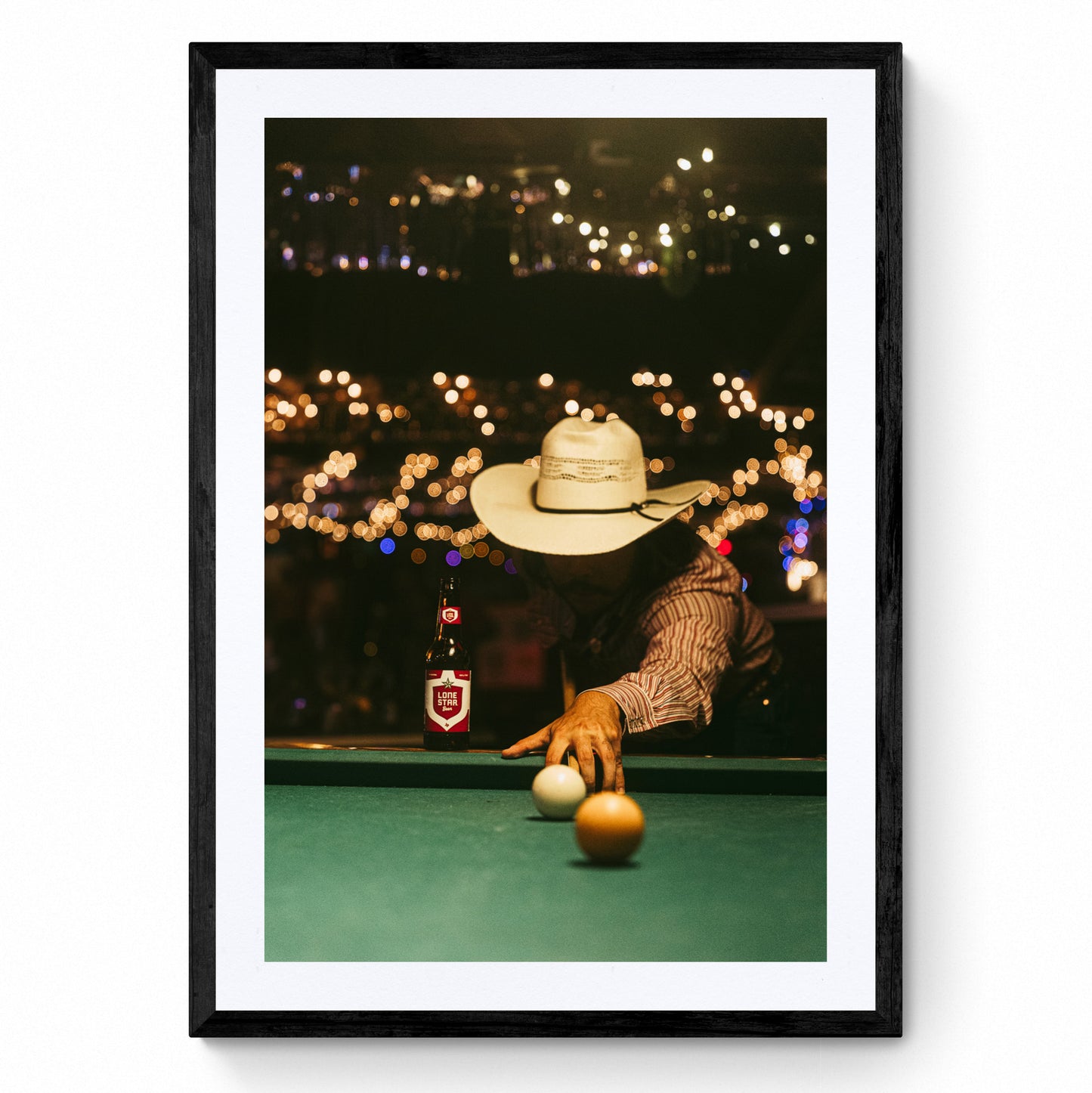 pool table wall art