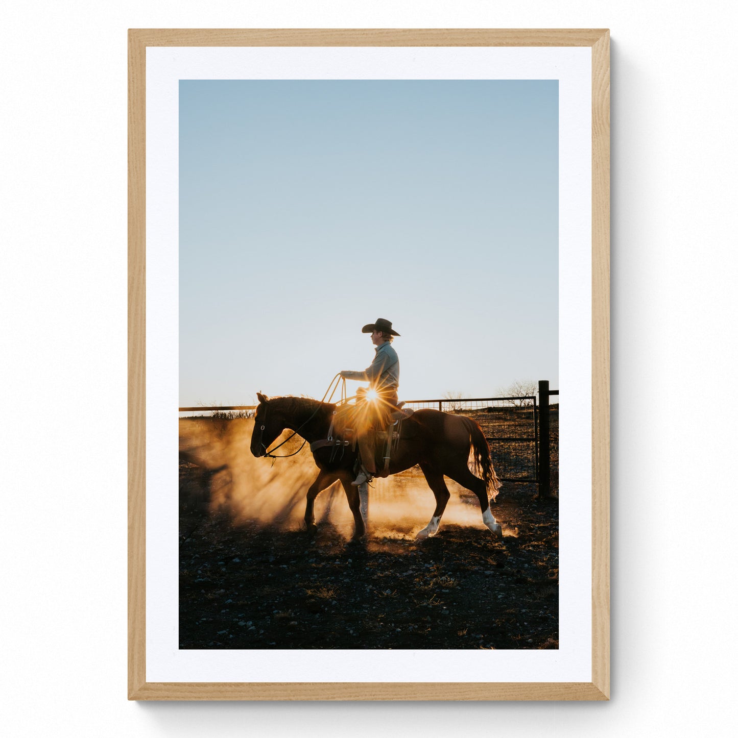 modern western wall art photography