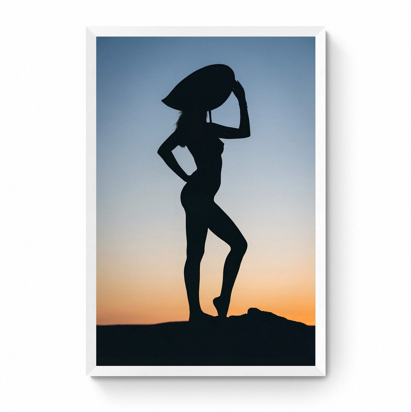 woman with sombrero