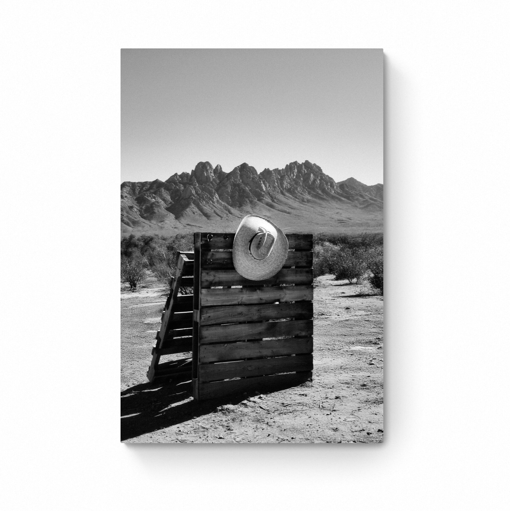 cowboy hat photography print