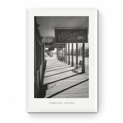 old west print