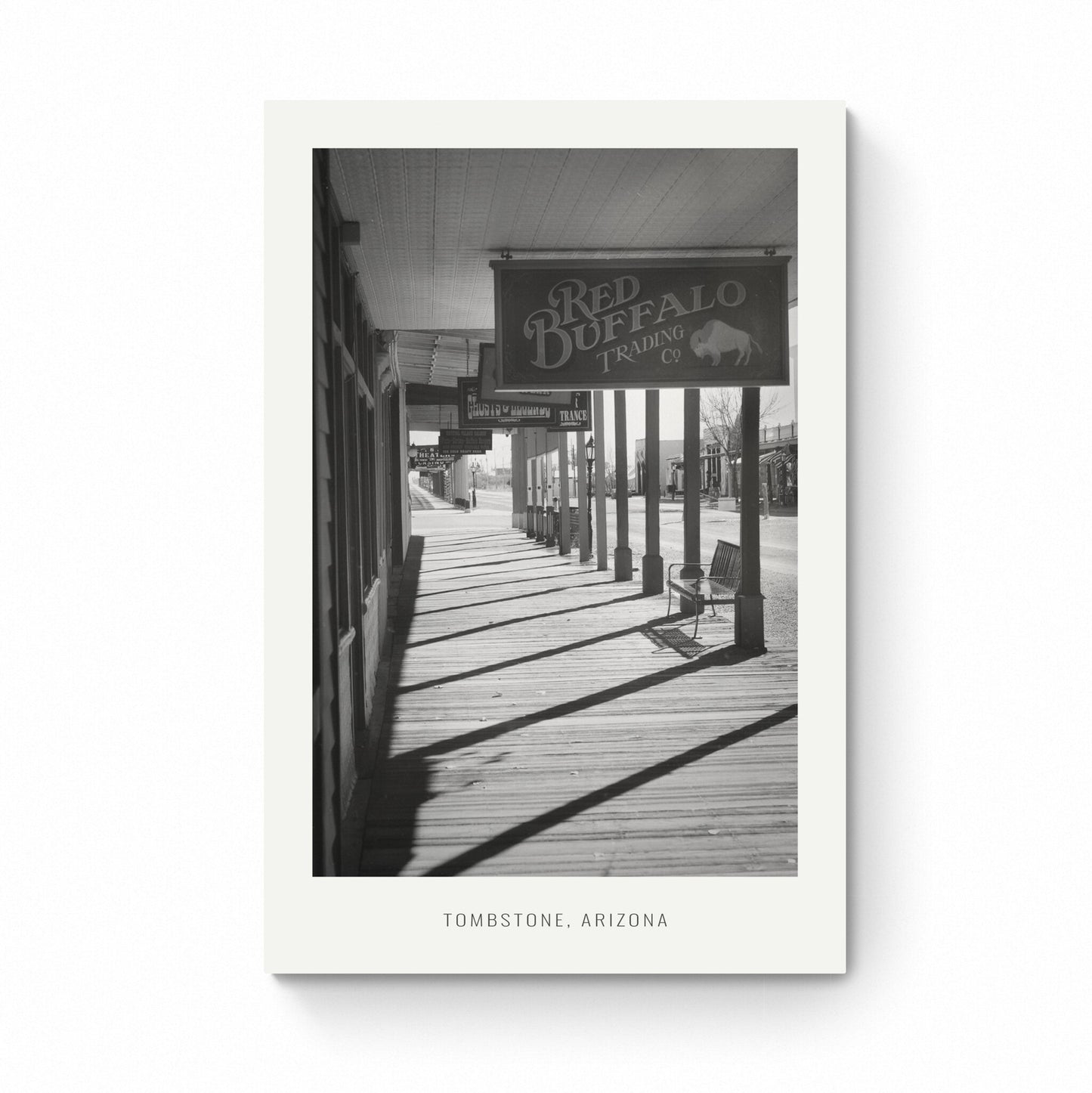 tombstone art print