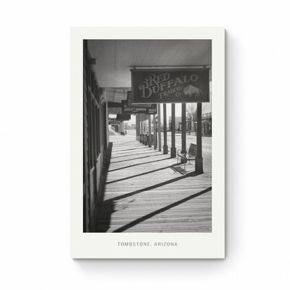 tombstone art print
