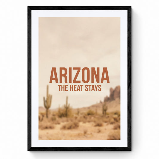 arizona poster dry heat