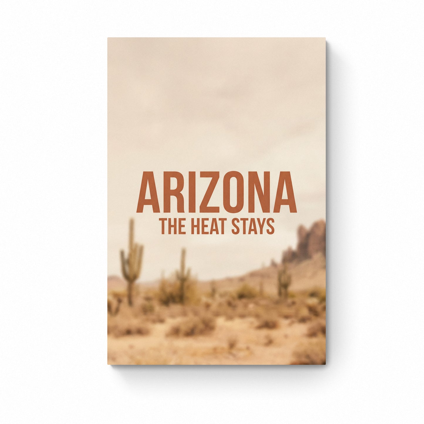 dry heat arizona poster