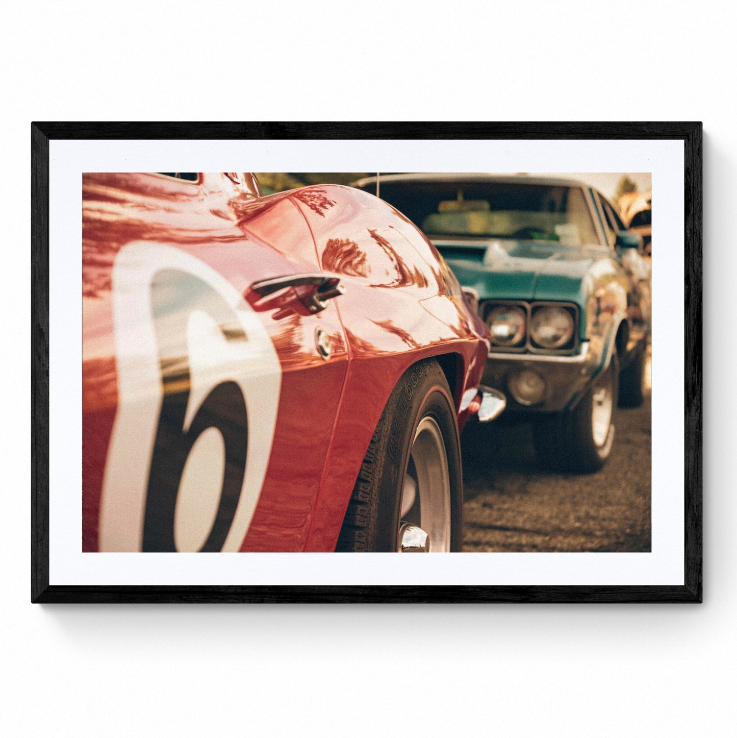 vintage car prints