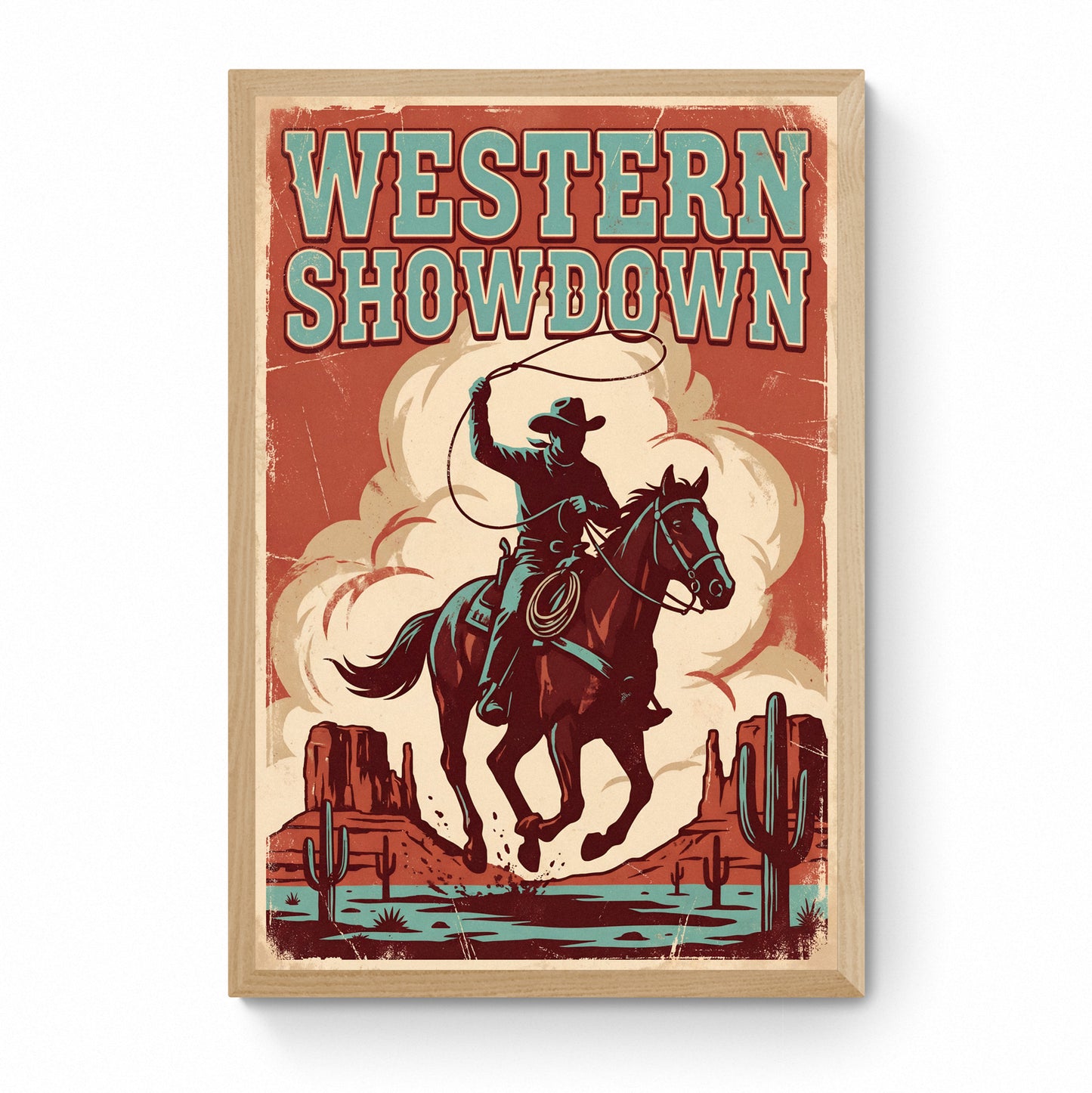 wild west poster