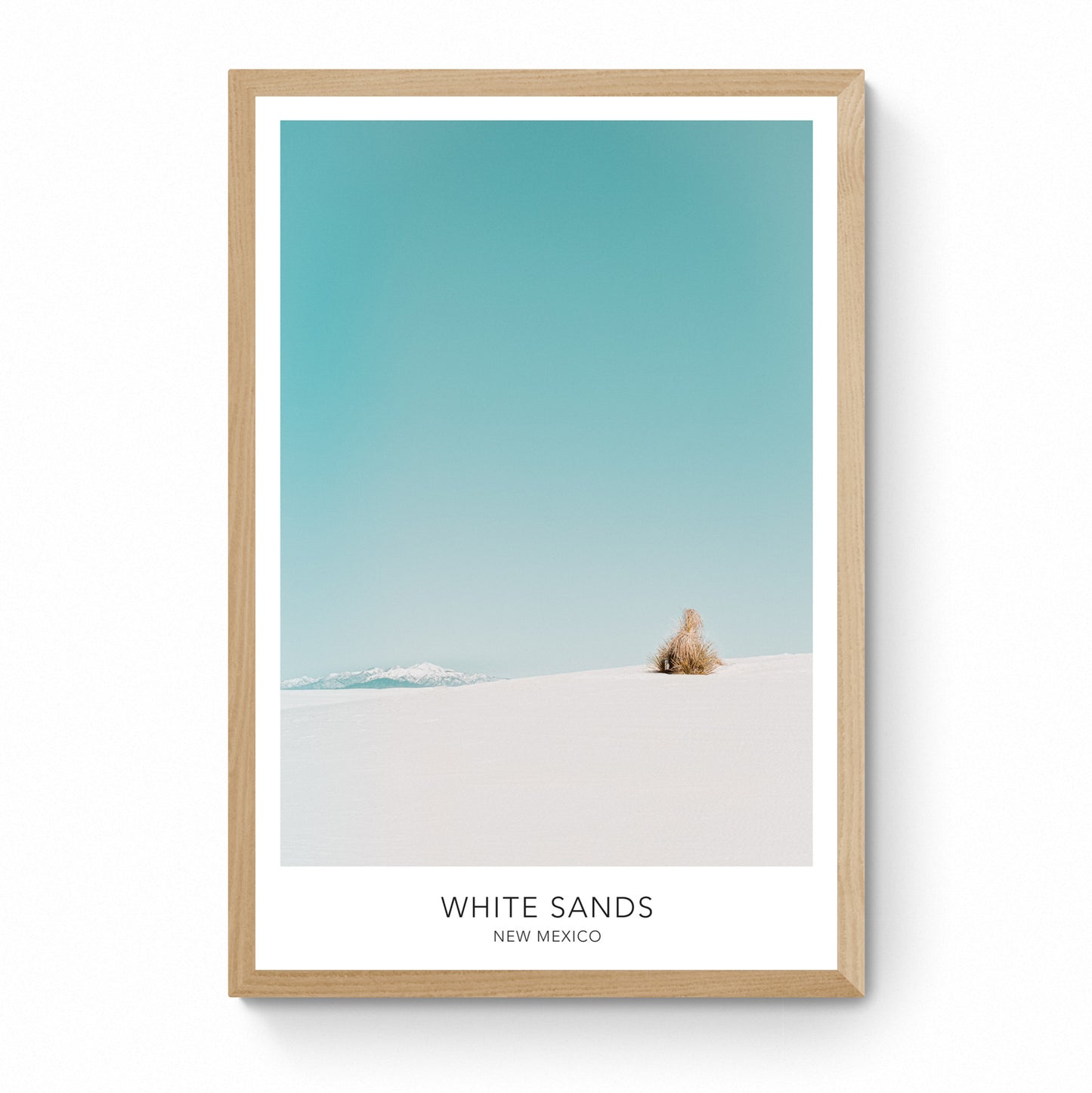 white sands print